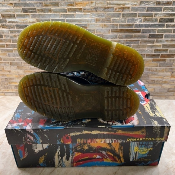 Dr. Martens 1460 Basquiat Leather Boots - Picture 9 of 13